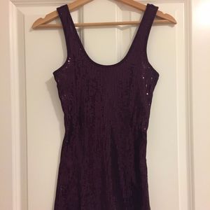 Express Sequin Tank Top